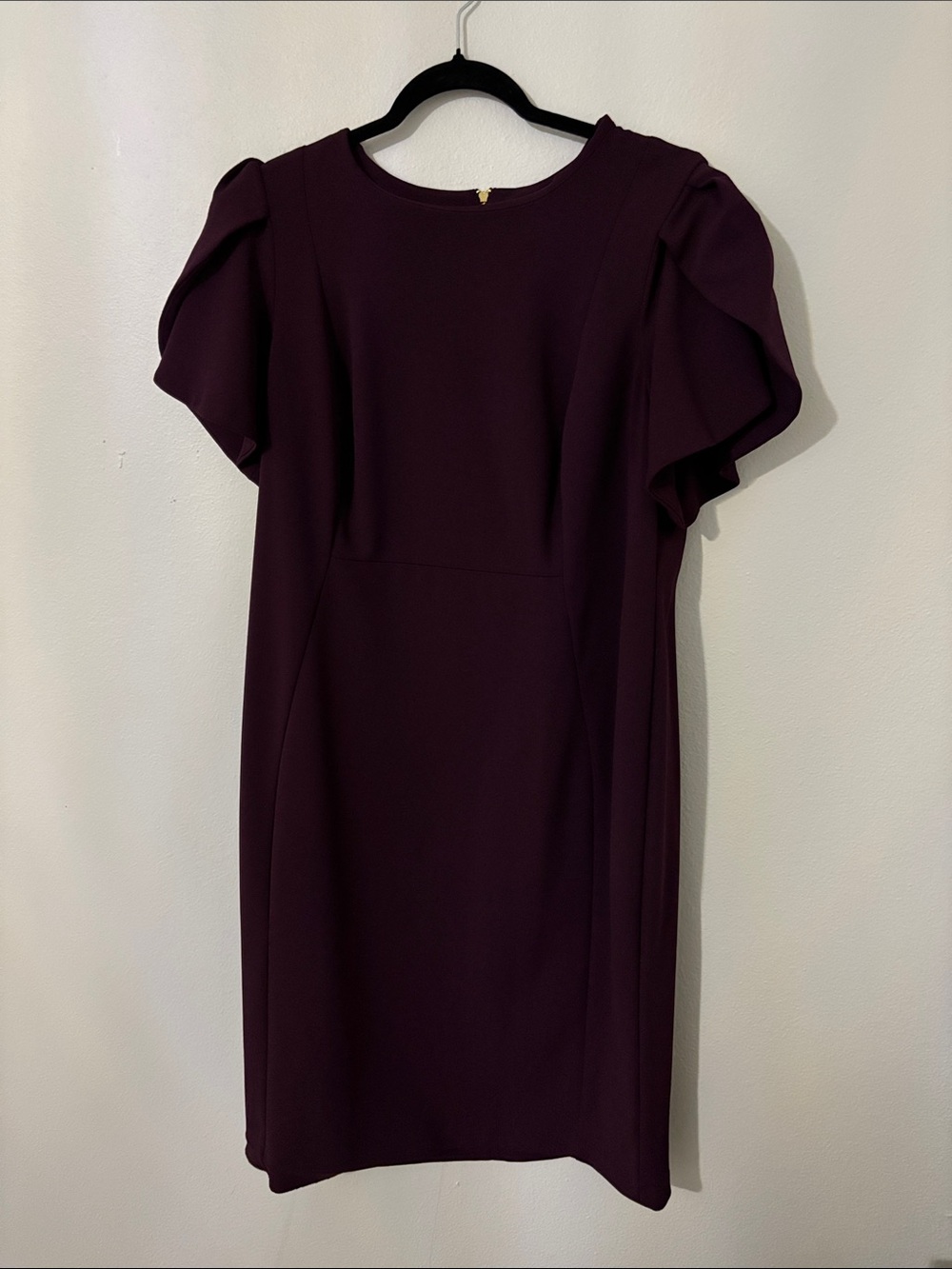 Calvin Klein Plum Midi Dress